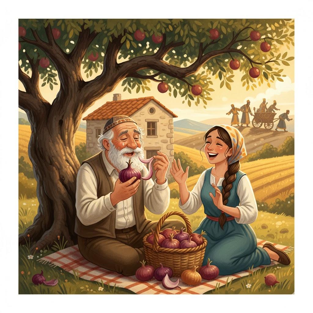 אֱכוֹל בָּצָל וְשֵׁב בַּצֵּל