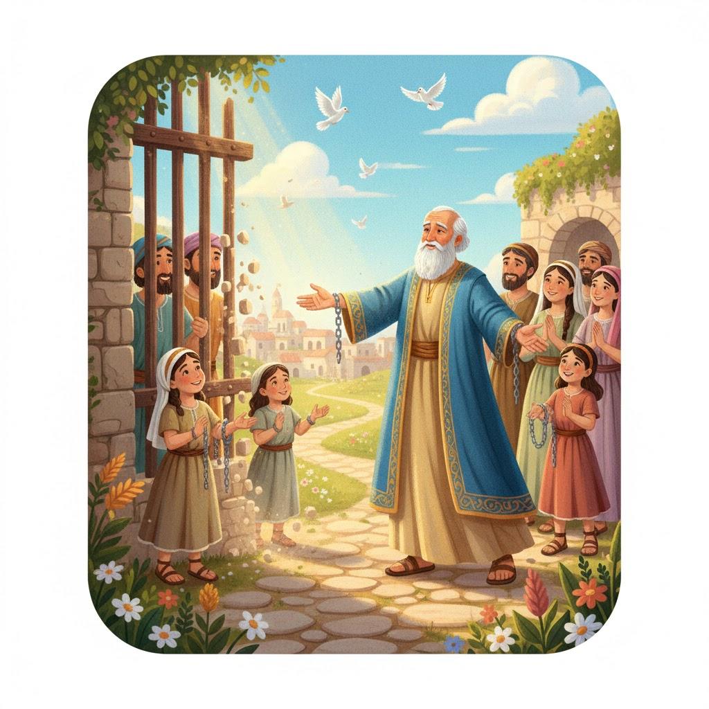 Blessed is He who frees the bound