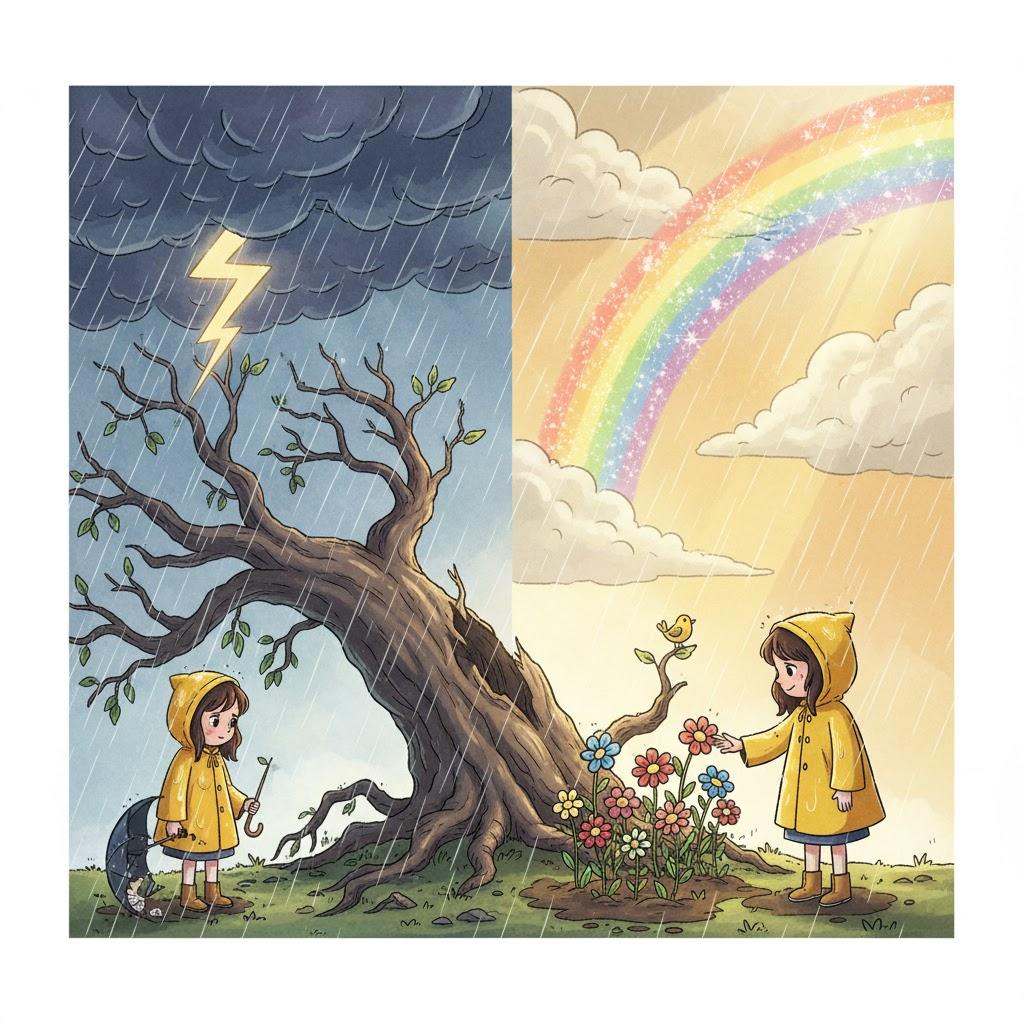 אֵין רַע שֶׁאֵין בּוֹ טוֹב, אֵין רַע בְּלִי טוֹב