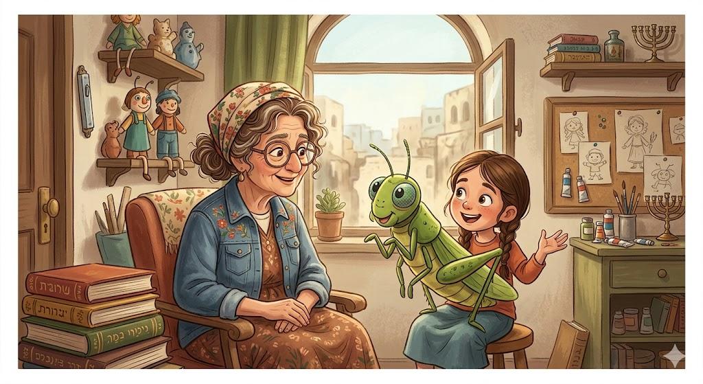 And we appeared in our eyes as grasshoppers