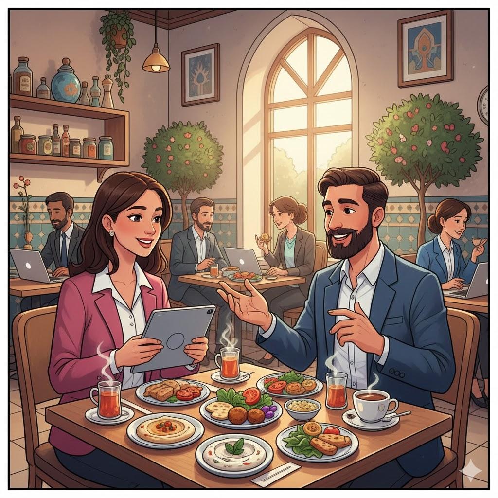 business lunch