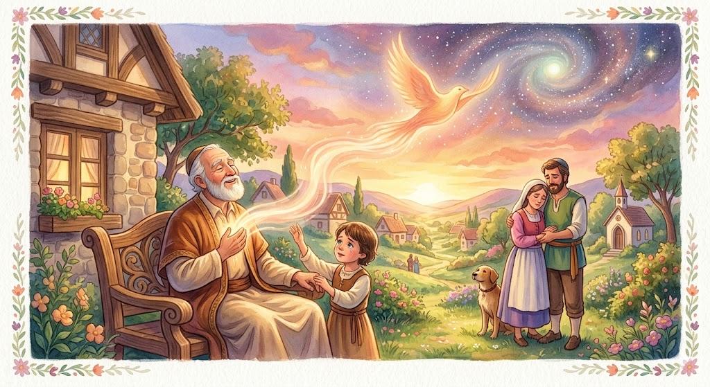 He returned his soul to the Creator