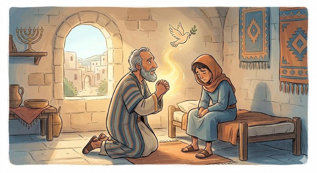 To pray for / to ask for mercy
