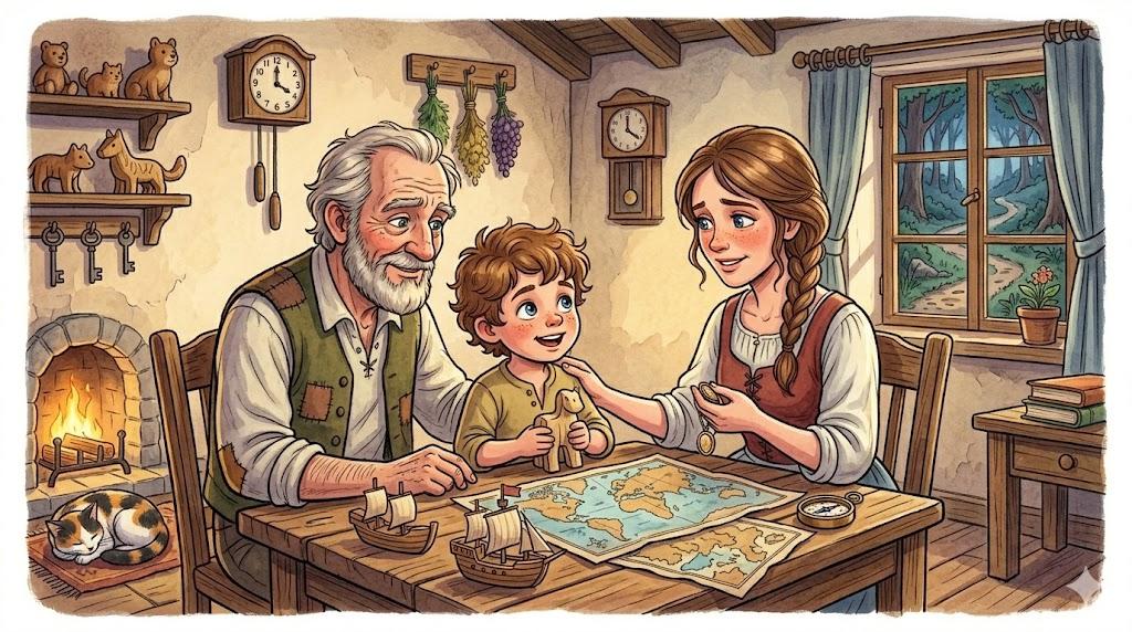 The devil spoke to his own mouth.