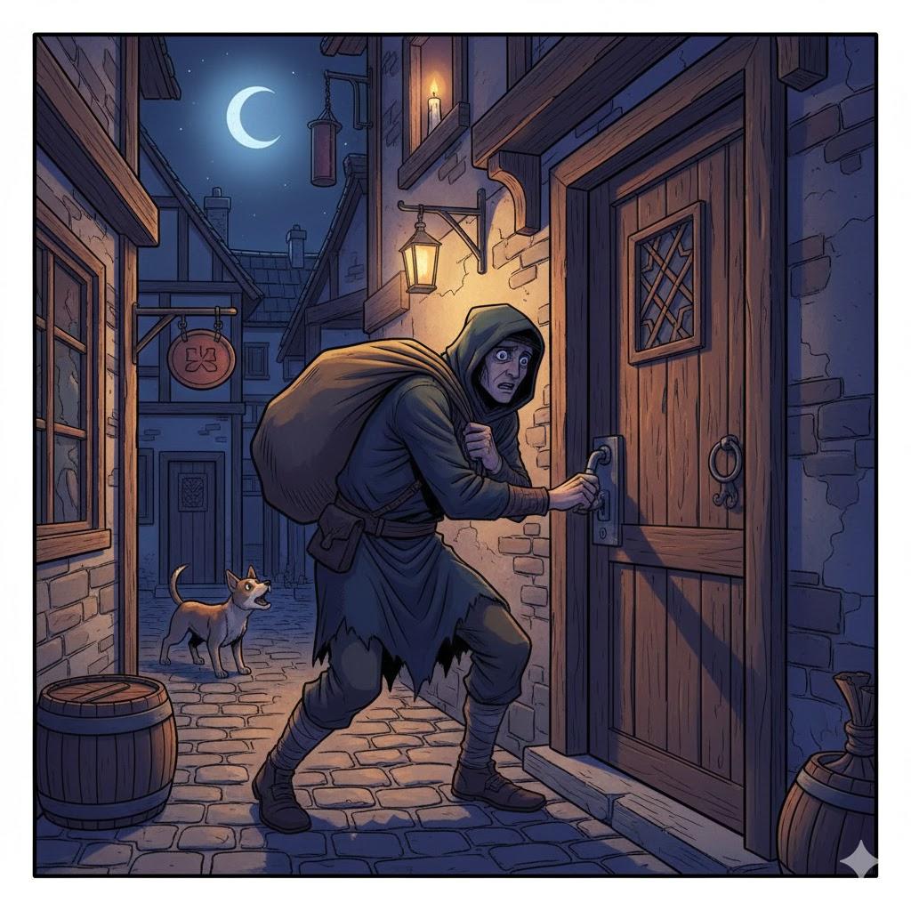 Came like a thief, came like a thief in the night