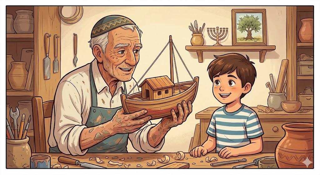 With his own hands / by his own hand