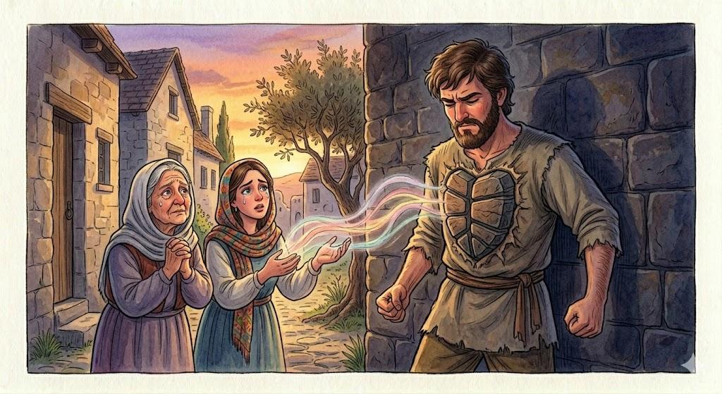 To harden one's heart