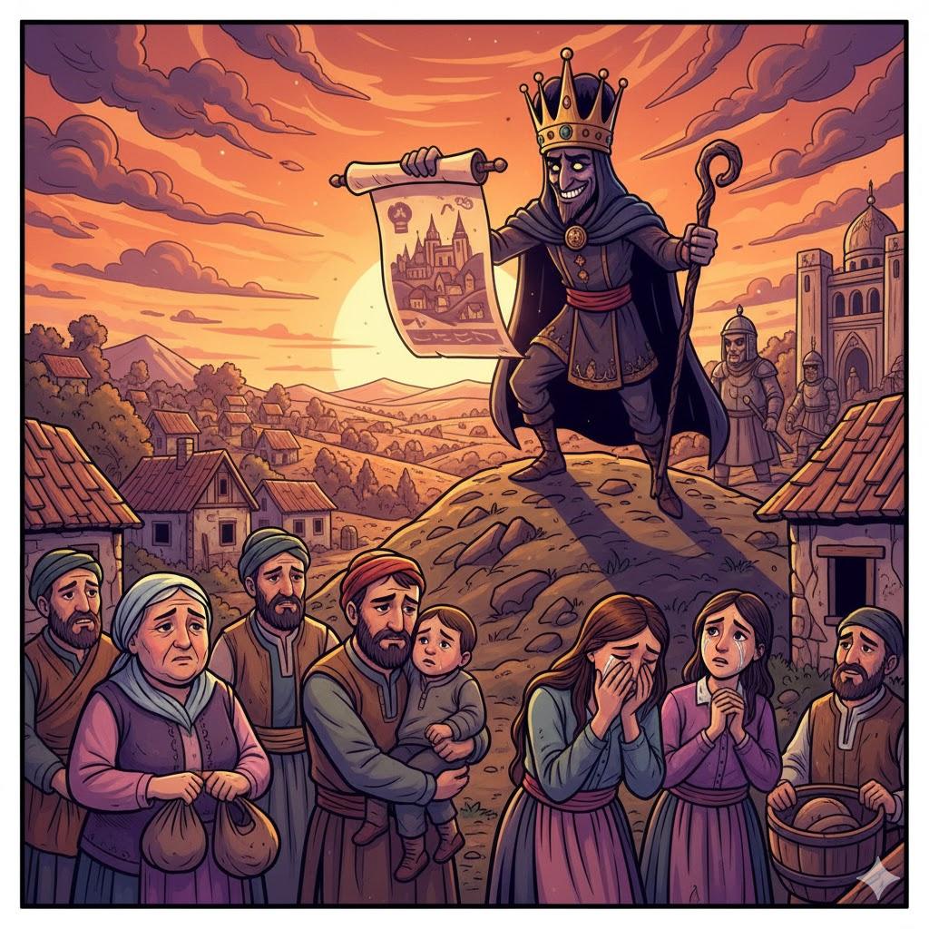 אֶרֶץ נִתְּנָה בְיַד רָשָׁע