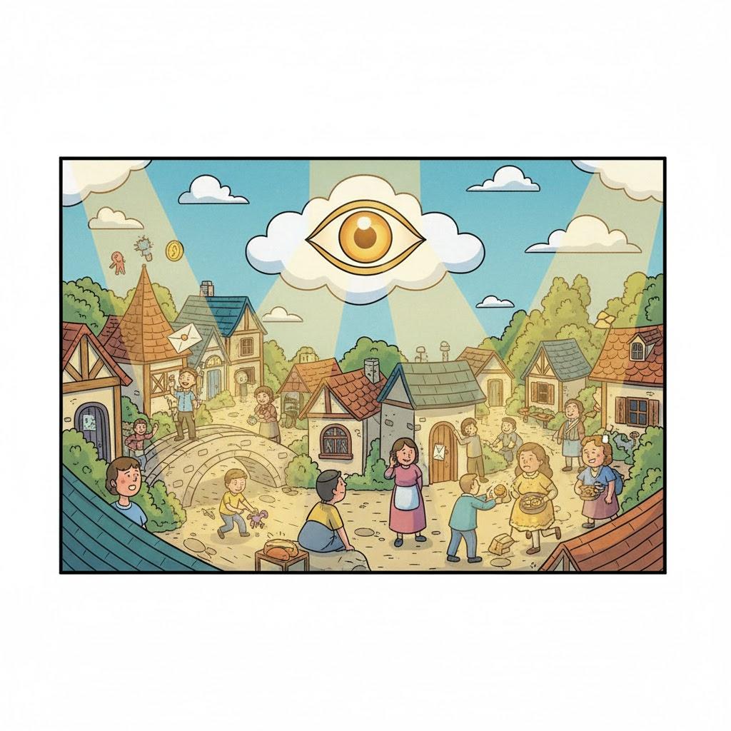 Nothing is hidden from his sight