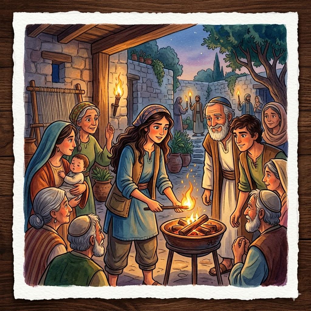 הצית אֶת אֵשׁ המרד