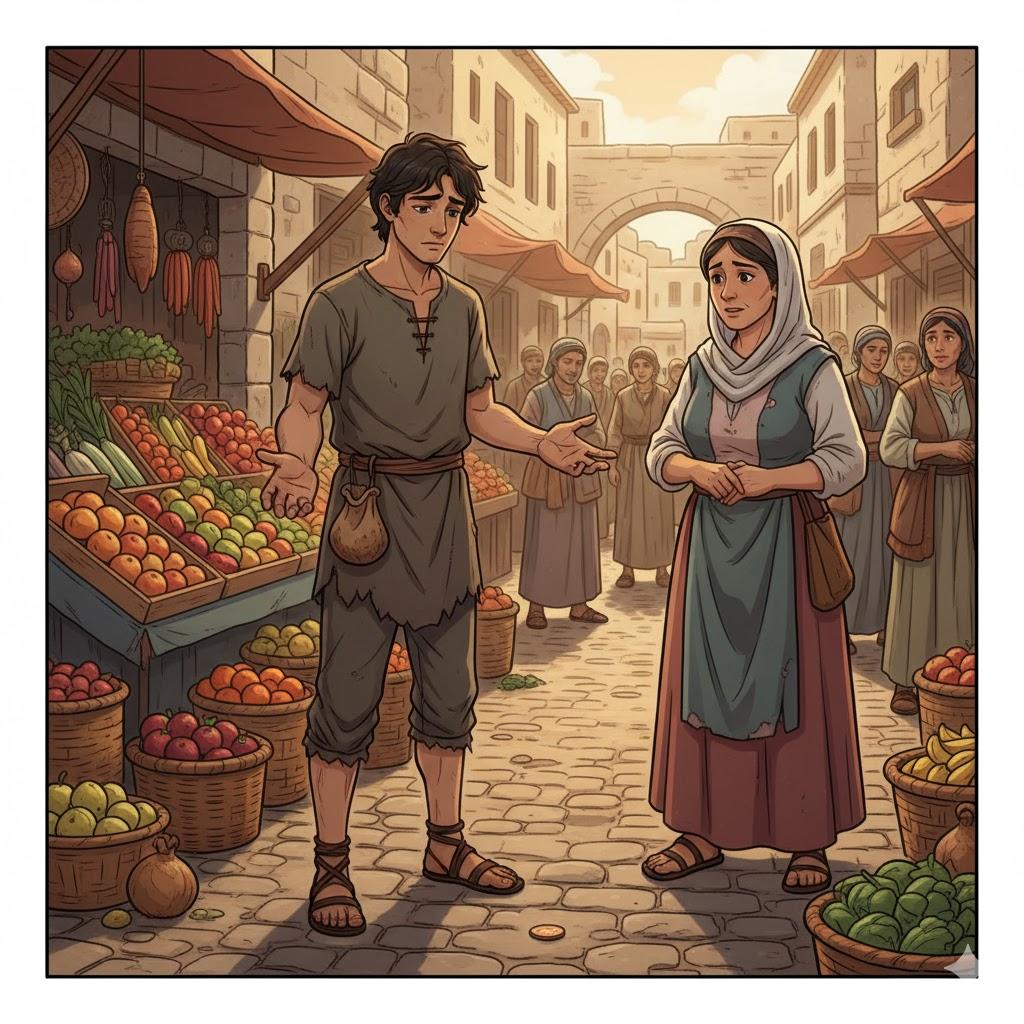 אֵין לוֹ פְּרוּטָה, אֵין בְּיָדוֹ פְּרוּטָה לְפָרְטָהּ