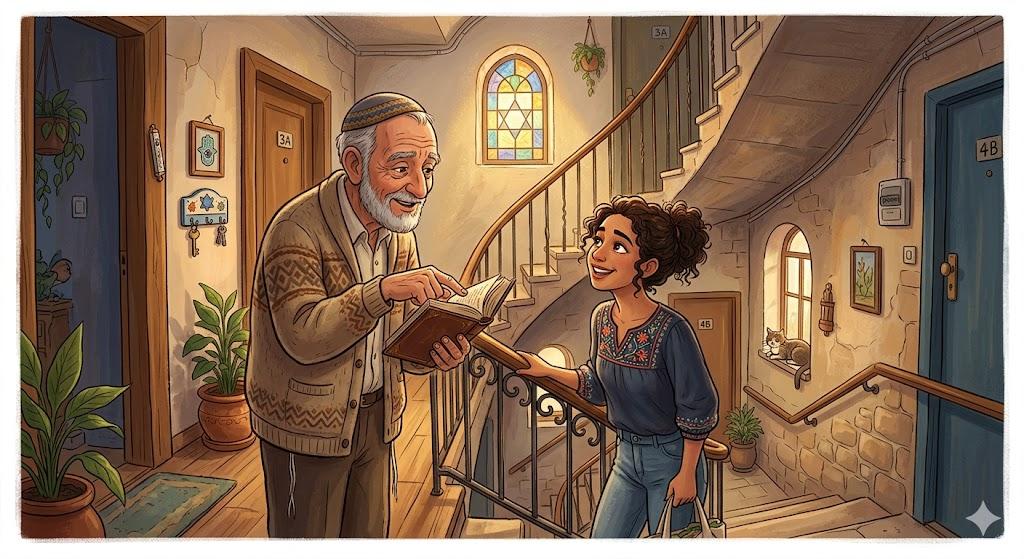 חוכמת חדר המדרגות (חָוכְמַת חֲדַר הַמַּדְרֵגוֹת)