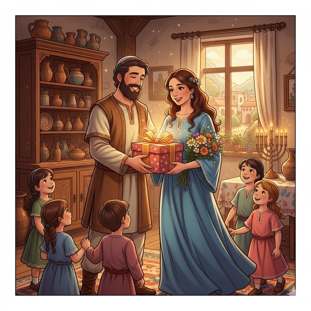 A good wife is a good gift to her husband