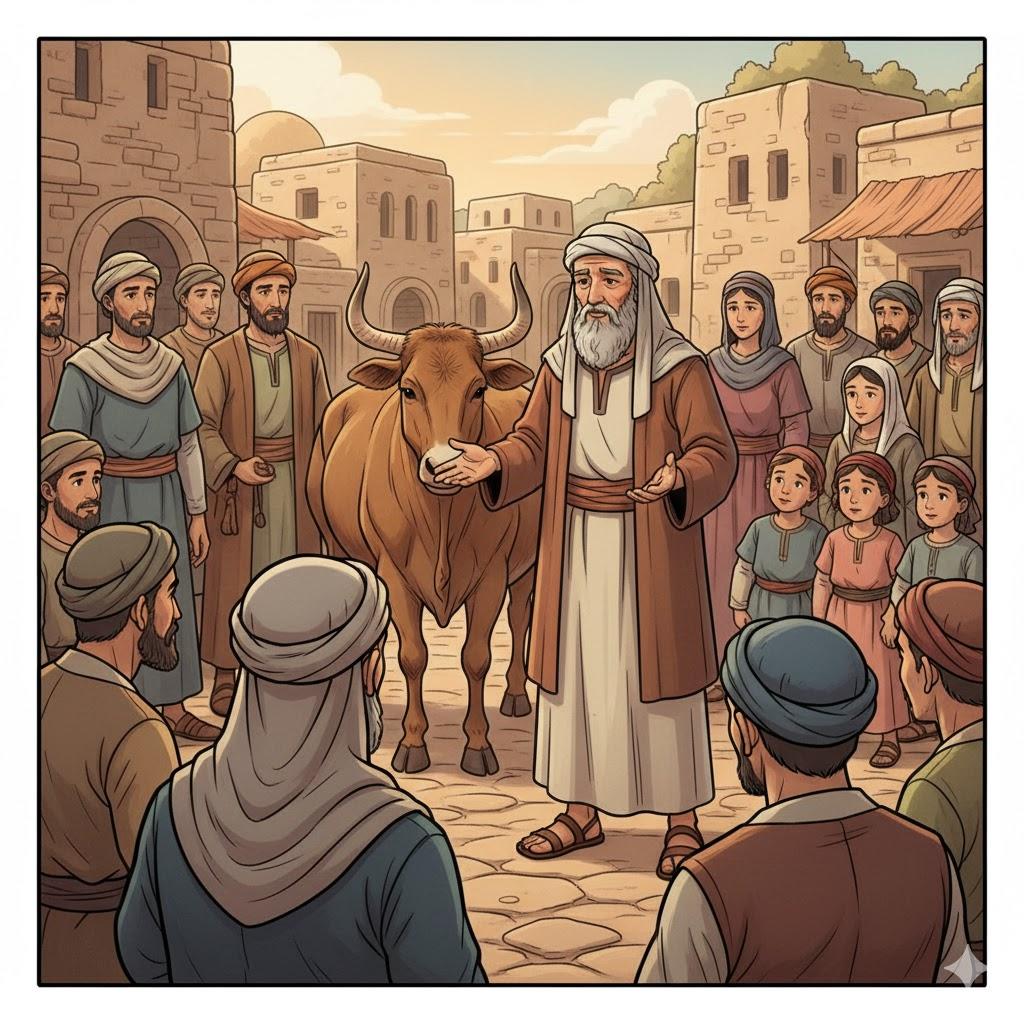 Whose ox have I taken, and whose donkey have I taken