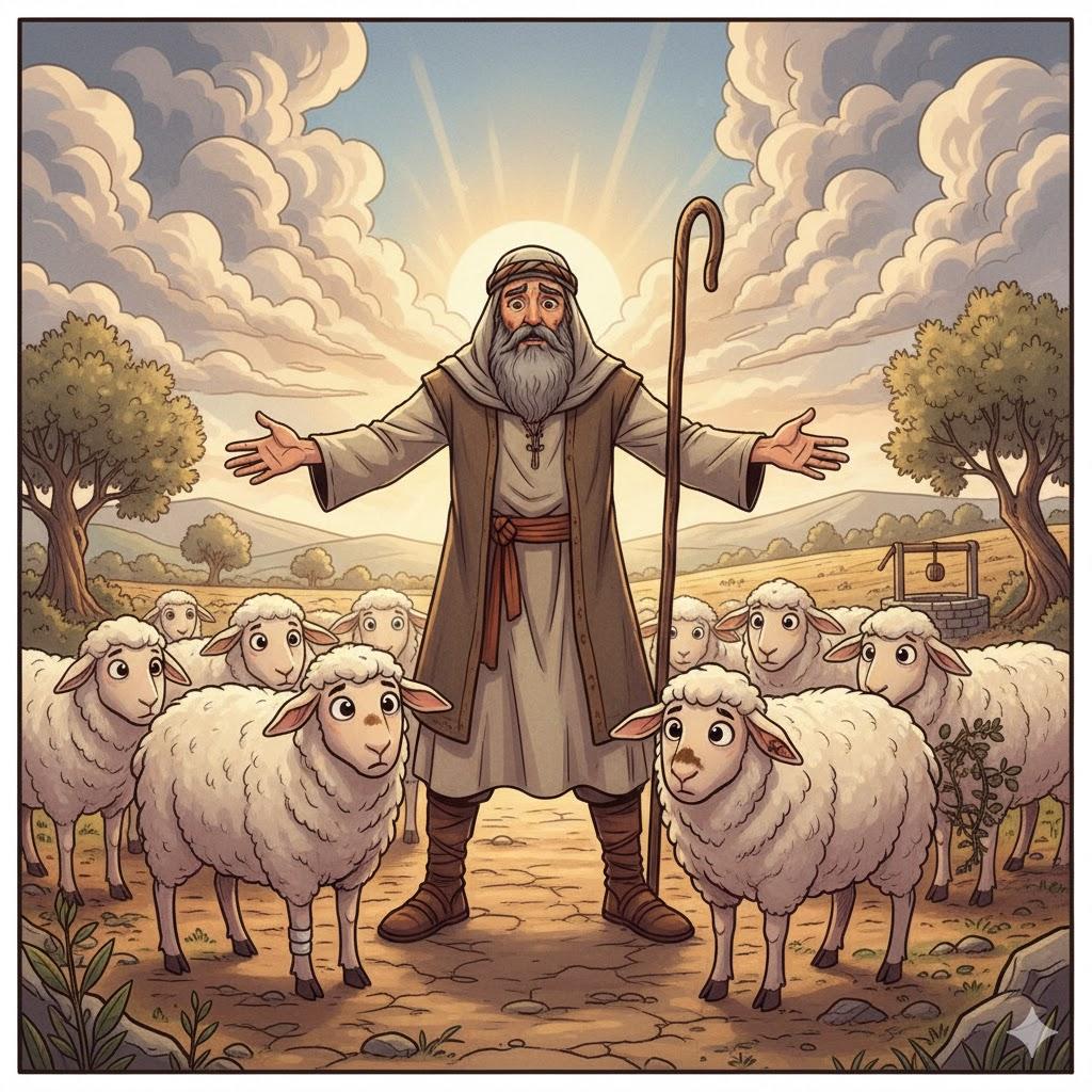 What have these sheep done? What sin have these sheep committed?!