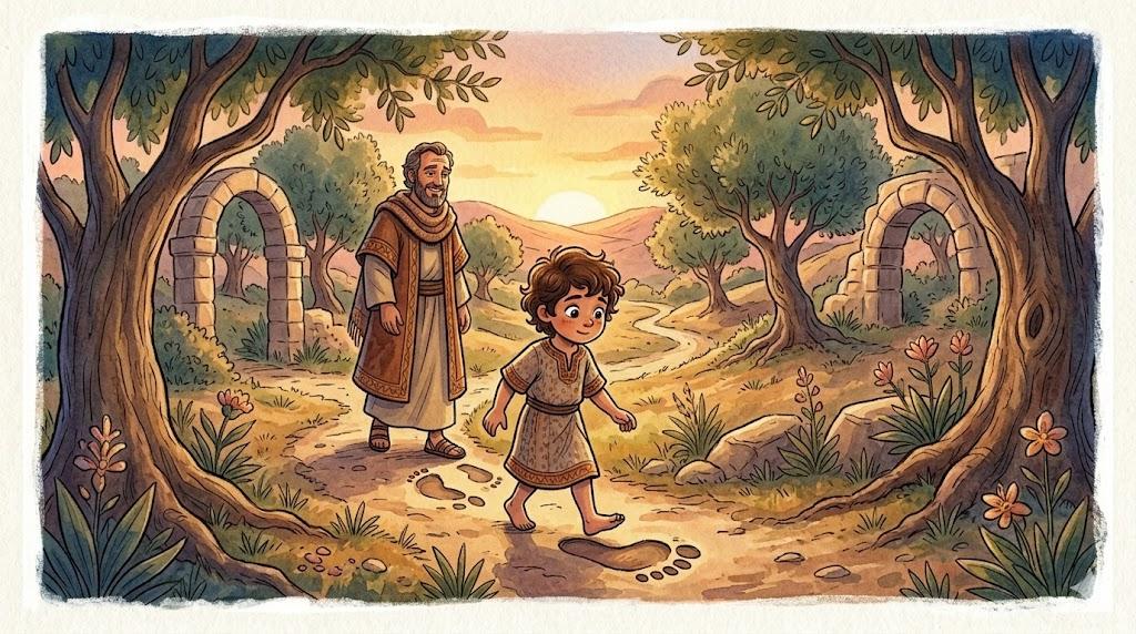 Follow in someone's footsteps