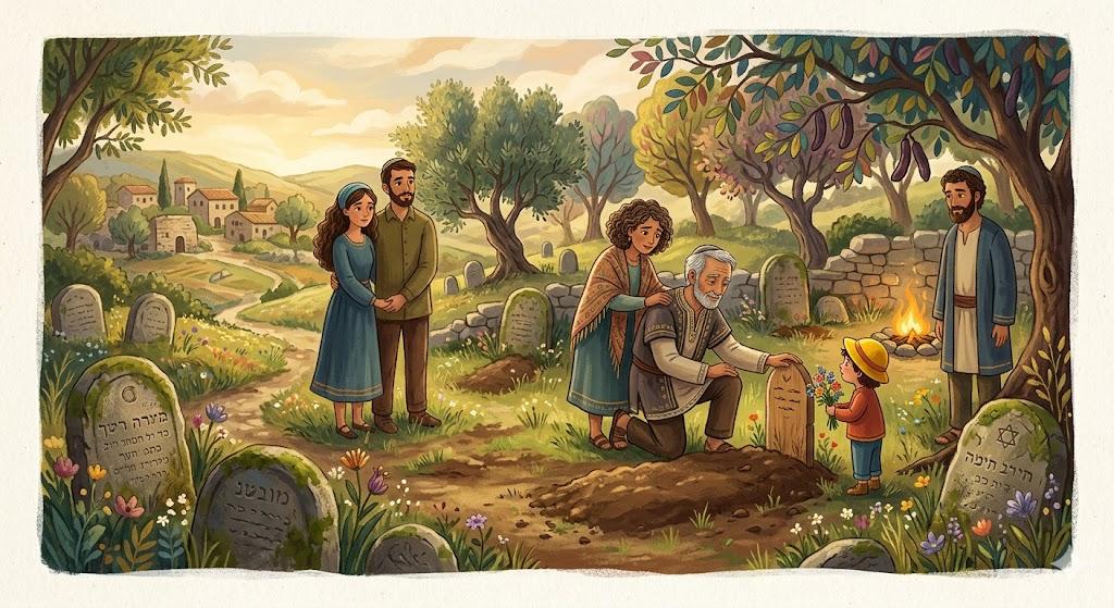 הוּבָא לִקְבוּרוֹת