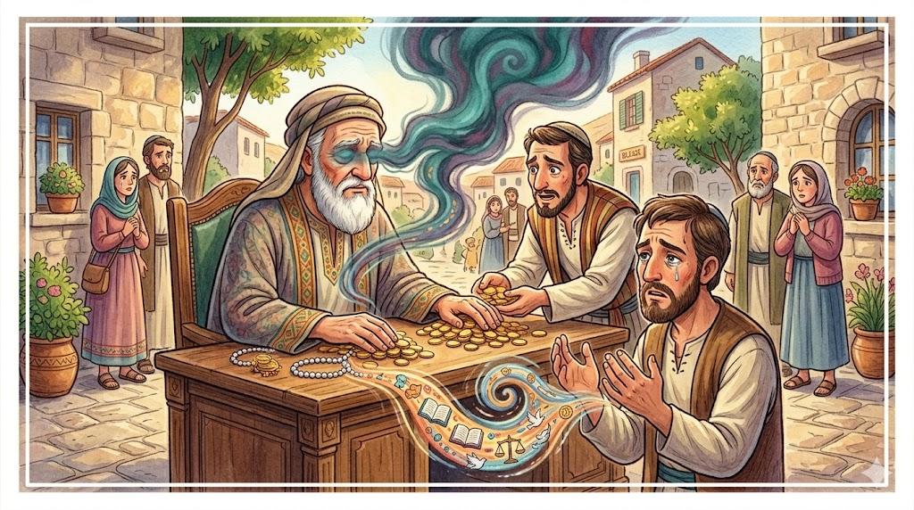 Bribery blinds the eyes of the wise and perverts the words of the righteous.