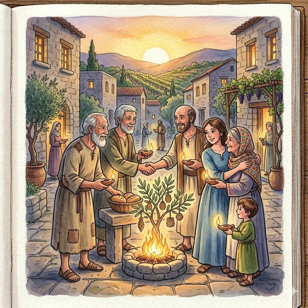 הִשְׁכִּין שָׁלוֹם, הֵבִיא שָׁלוֹם (הַשְׁכָּנַת שָׁלוֹם, הֲבָאַת שָׁלוֹם)