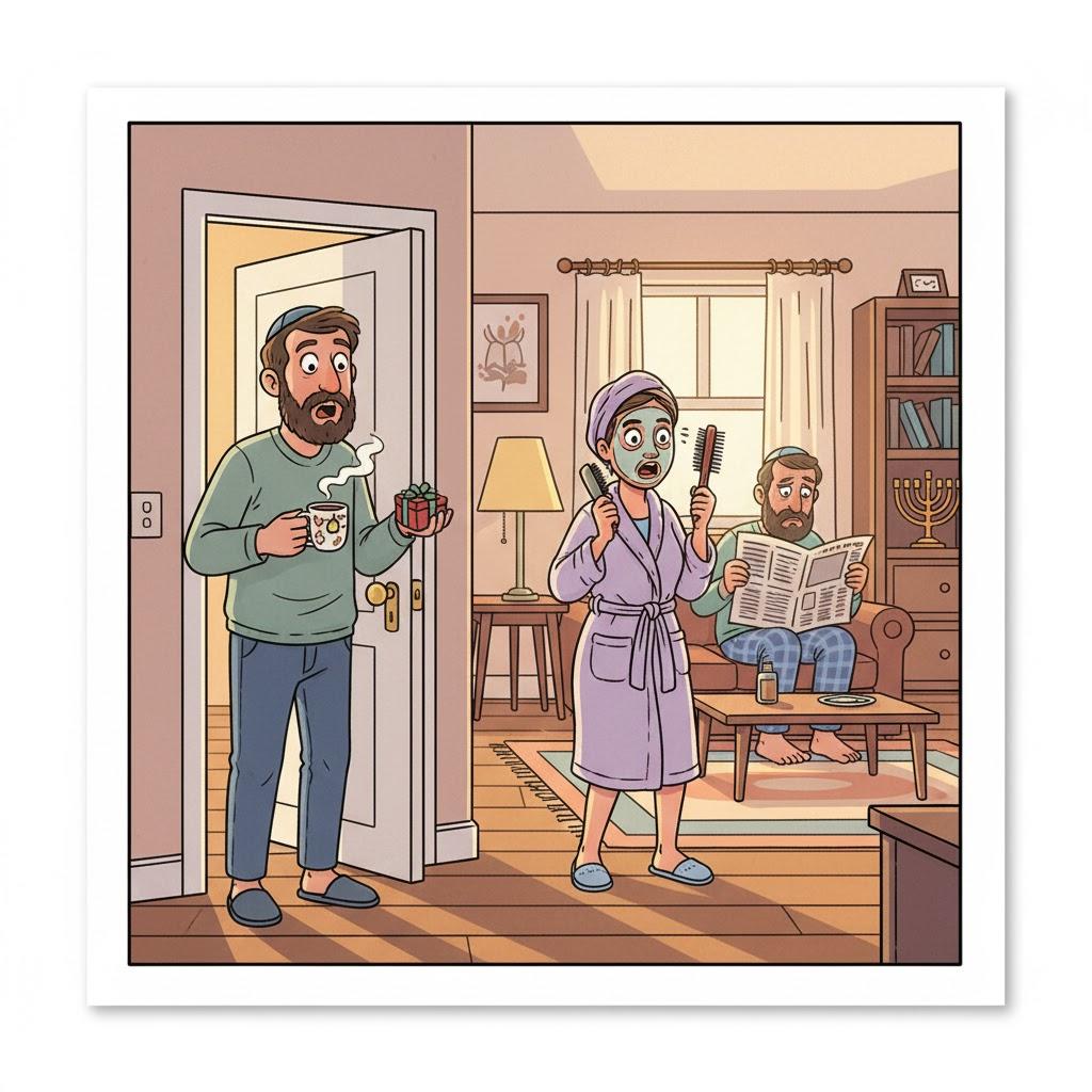 A person should not enter his friend's house suddenly