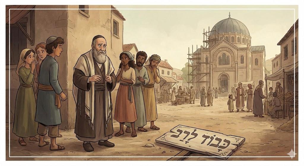 No homage is to be paid to a Rabbi where there is desecration of the Name