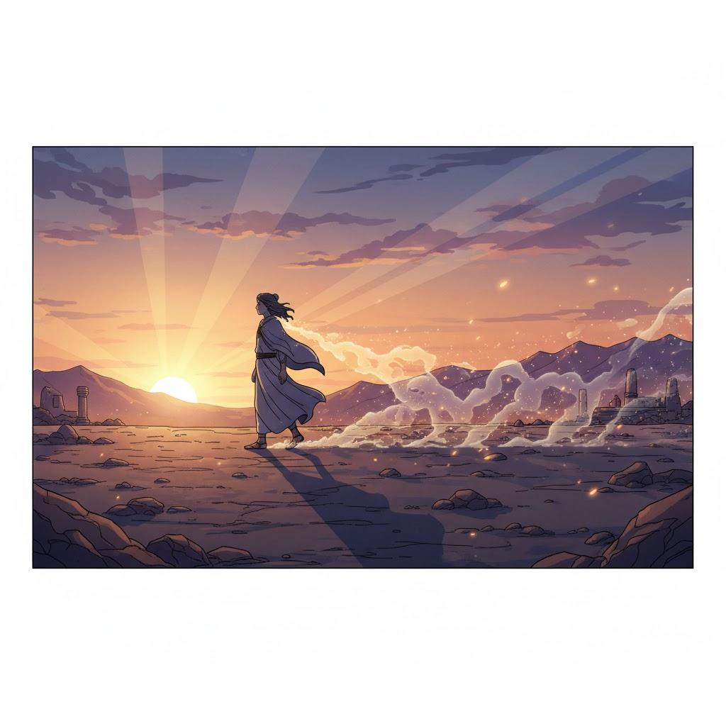 Man is like a passing shadow