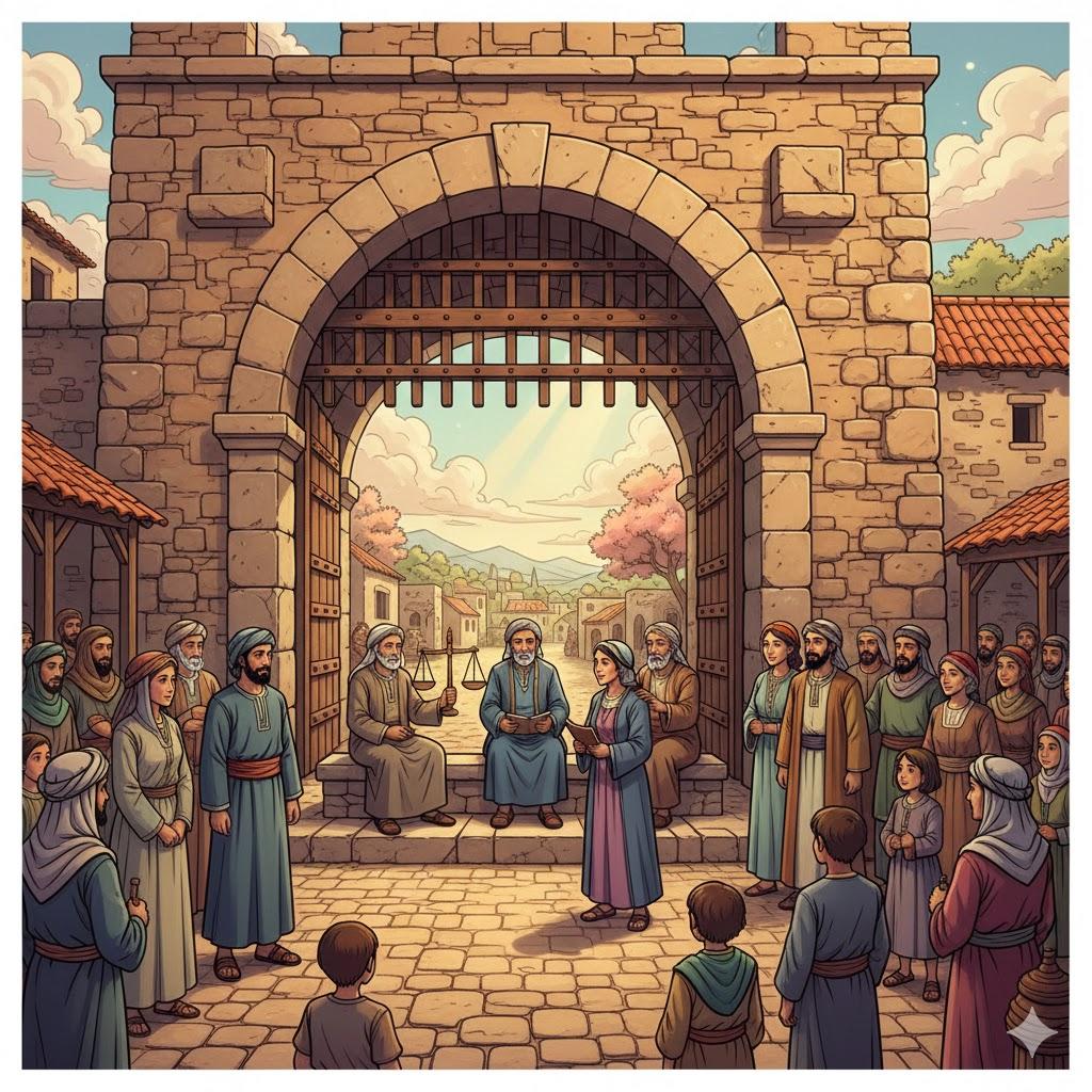 Truth and the judgment of peace judge in your gates
