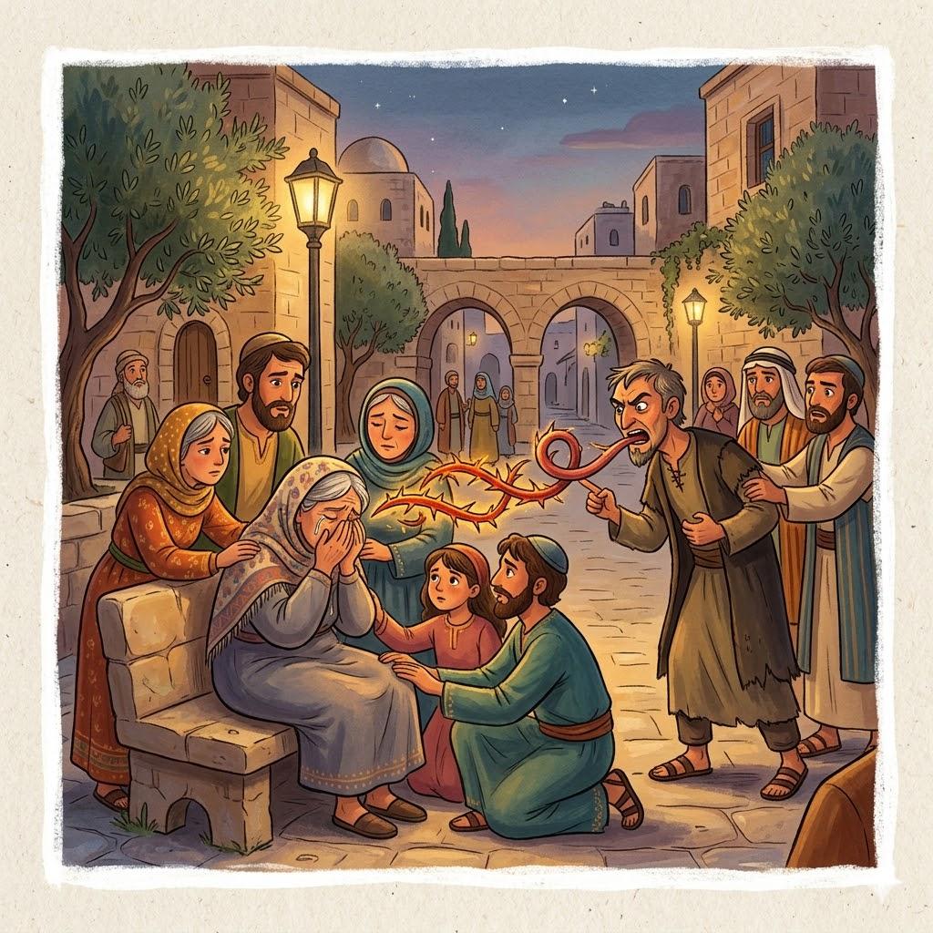 הִצְלִיף בלשונו