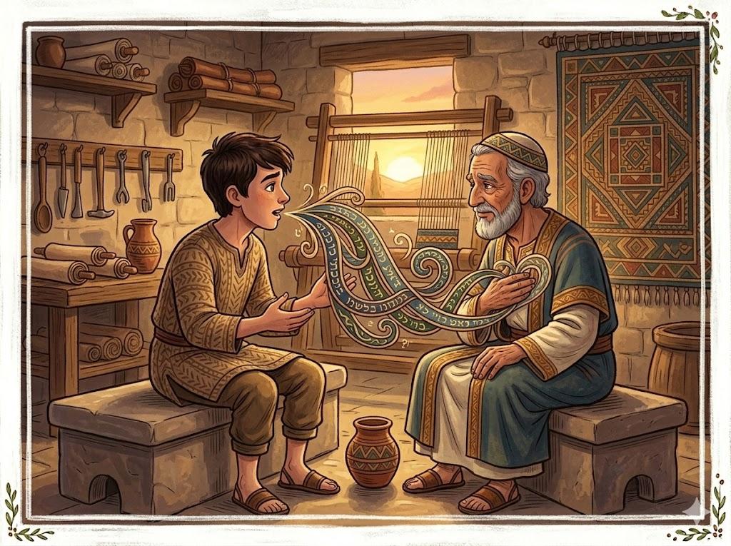 דִּבֵּר עִמּוֹ בִּלְשׁוֹנוֹ