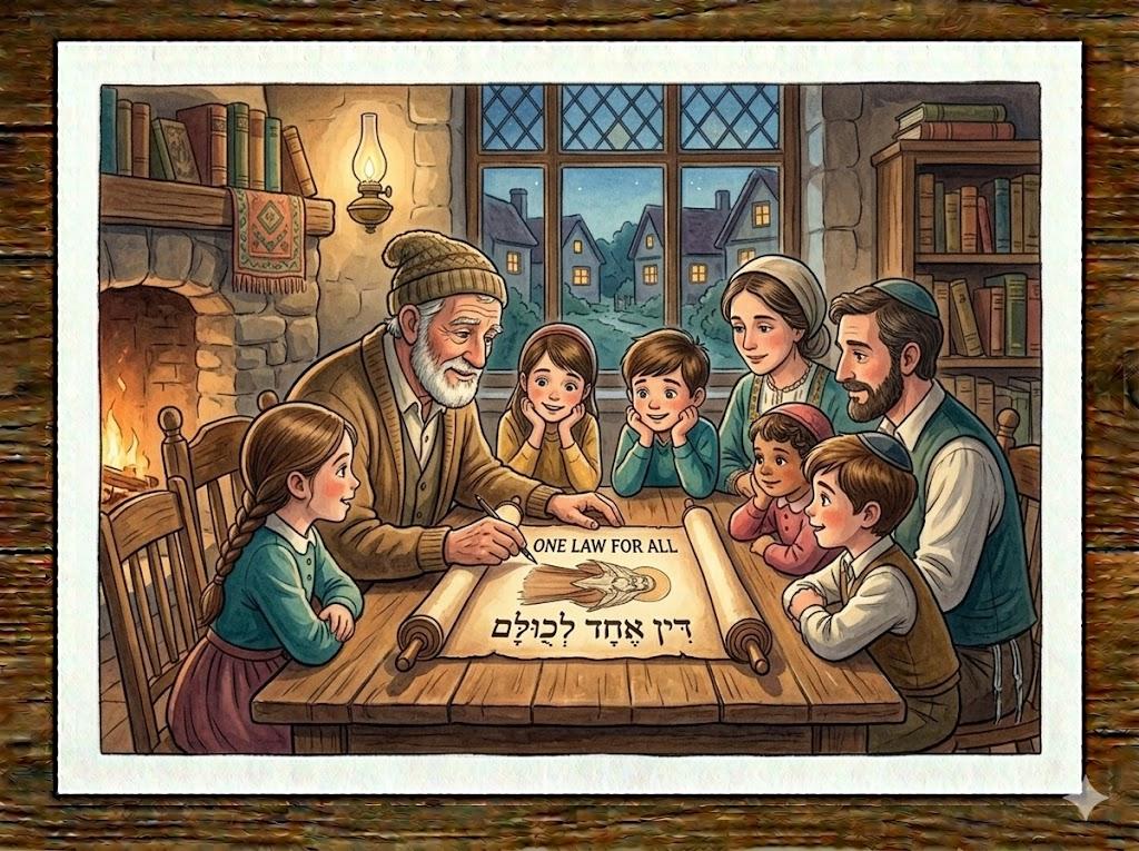 דִּין אֶחָד לְכֻלָּם