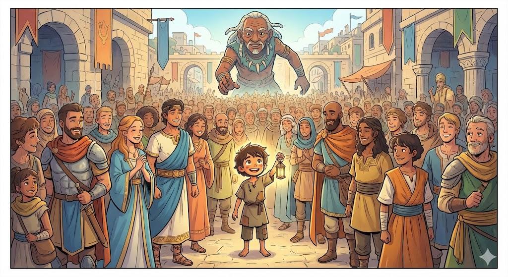 אֲנִי הַקָּטָן בְּאַלְפֵי מְנַשֶּׁה