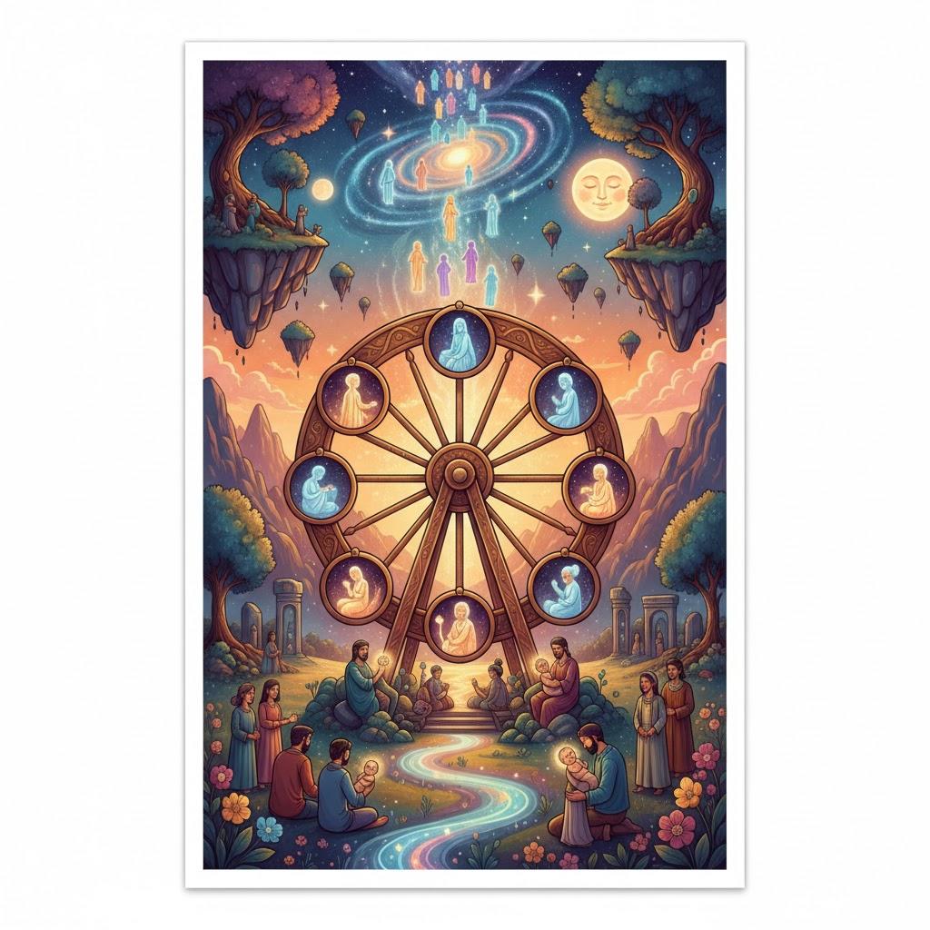 Transfiguration (transmigration) of soul/ metamorphosis/ metempsychosis
