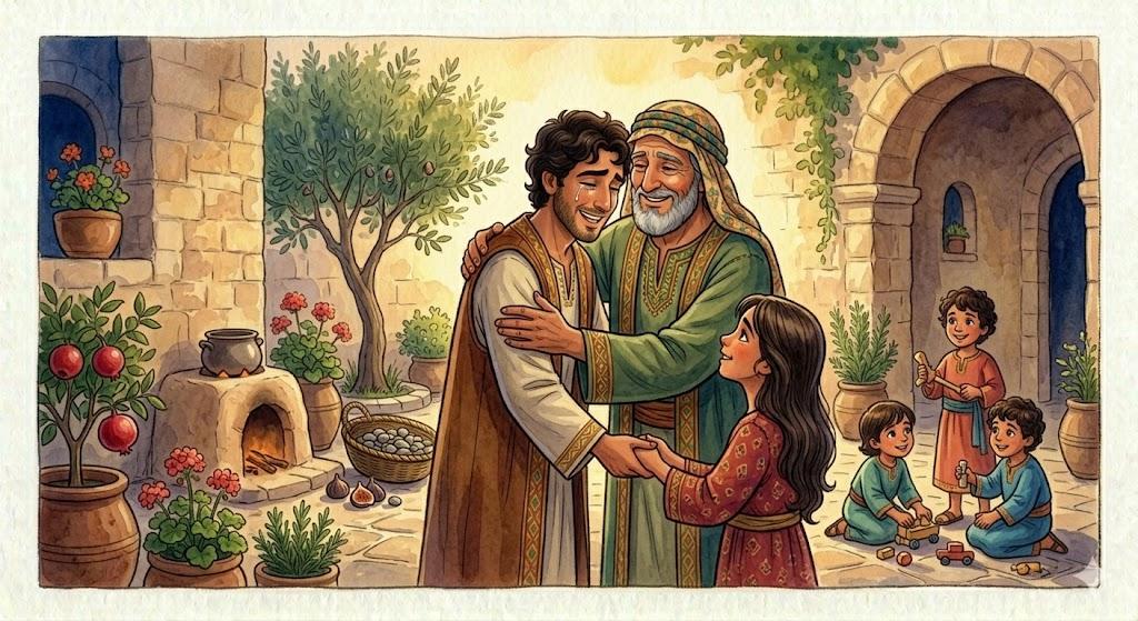 He became to him a father