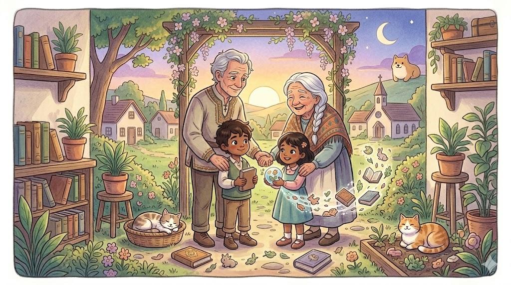 Bring children into the world (bringing children)