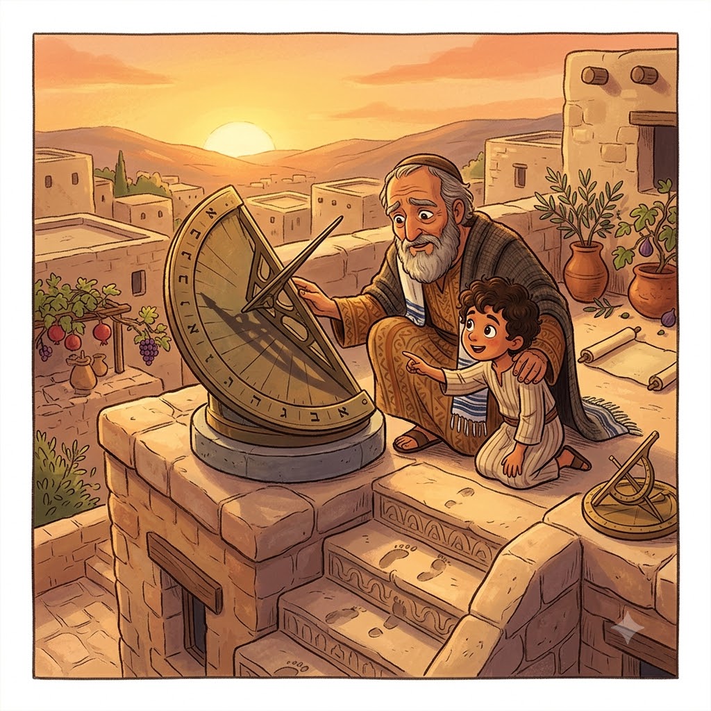 חזר עשר מעלות אחורנית (חָזַר עֶשֶׂר מַעֲלוֹת אֲחוֹרַנִּית)