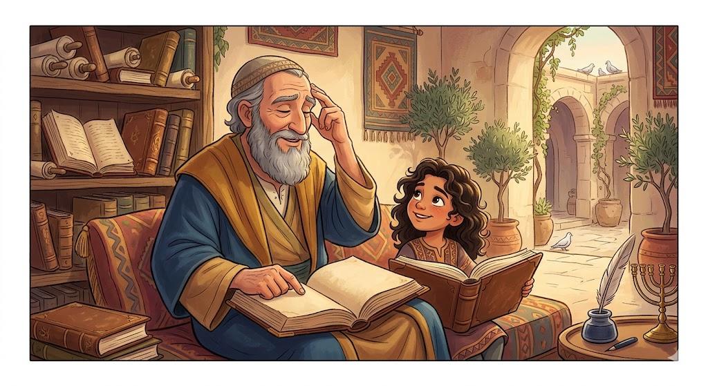 An old man who forgot his Talmud, an old man who forgot his Talmud