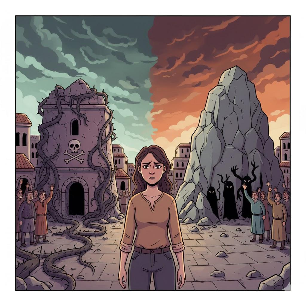 a choice between plague and cholera