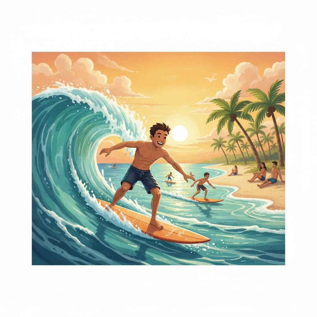 Surfing Waves