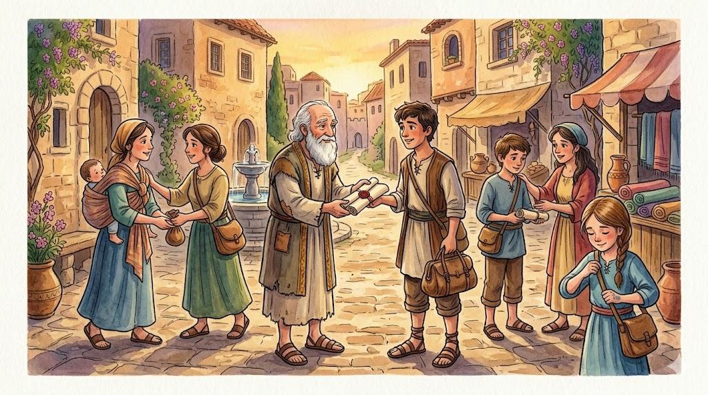 Many messengers to the place