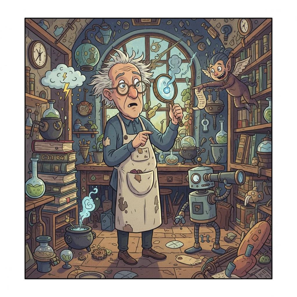 אֵין לוֹ שֶׁמֶץ דָּבָר