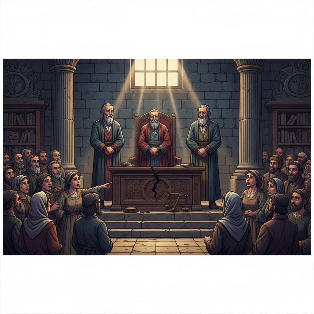 Woe to the generation whose judges are judged