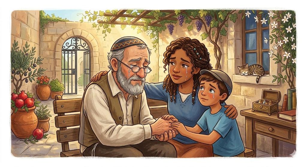 זָלְגוּ עֵינָיו דְּמָעוֹת, הִזִּילוּ עֵינָיו דְּמָעוֹת