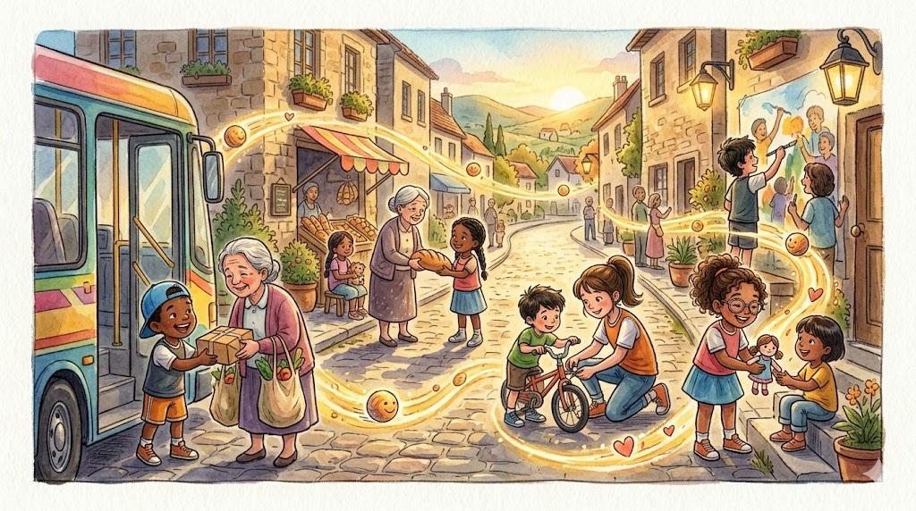 Kindness Rolls On in the World