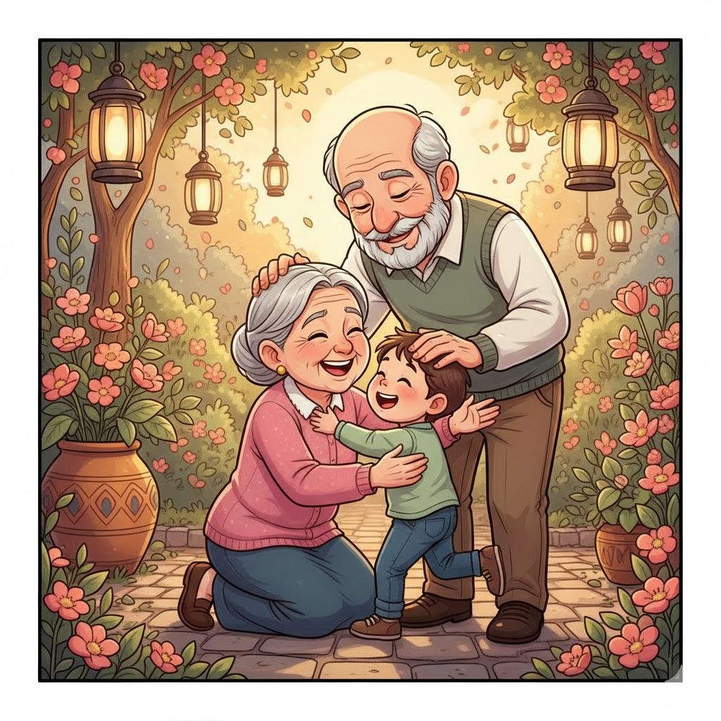 with extra affection