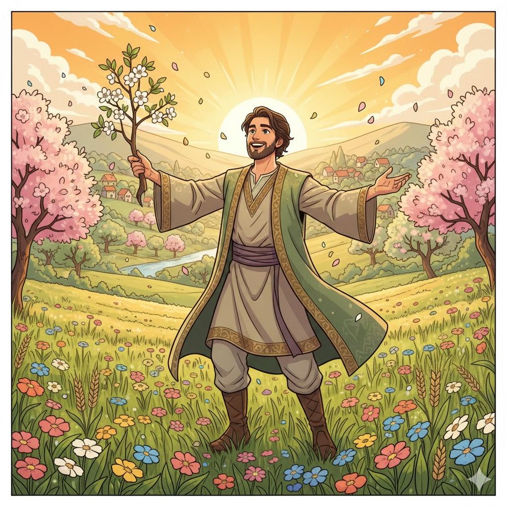 בַּאֲבִיב יָמָיו