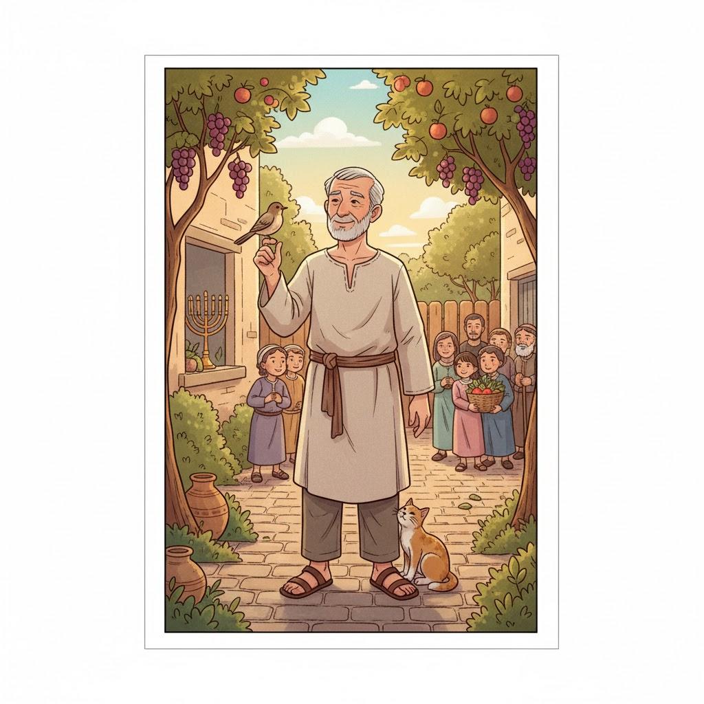 A blameless and upright man