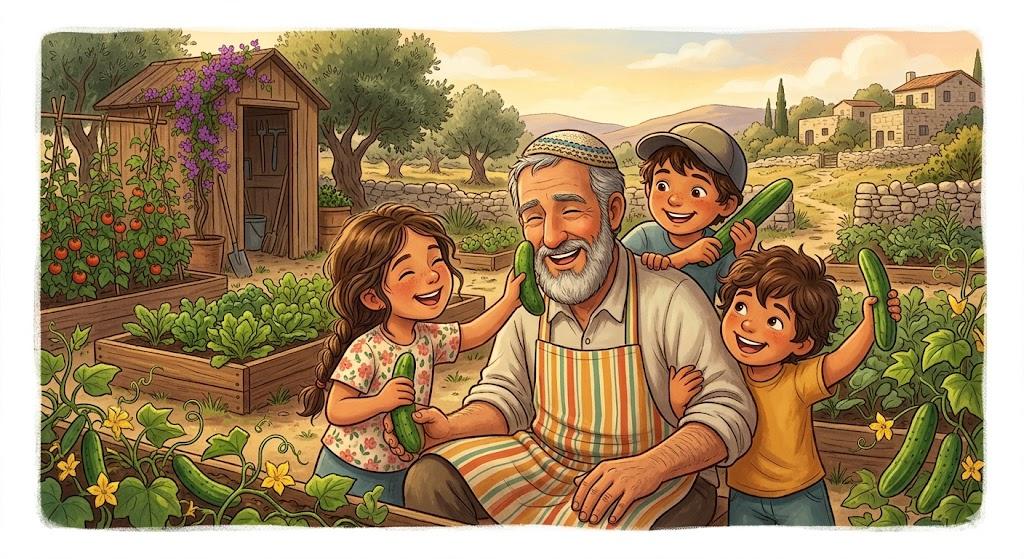 And the cucumbers arose and struck the gardener