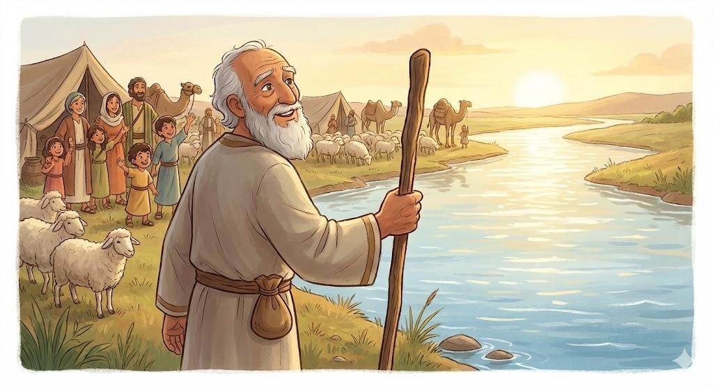 I myself have experienced all this / "I have crossed the Jordan with my staff"