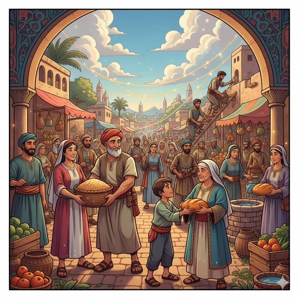 אֶפְשָׁר לָעוֹלָם שֶׁיִּתְקַיֵּם עַל יְדֵי אֲחֵרִים