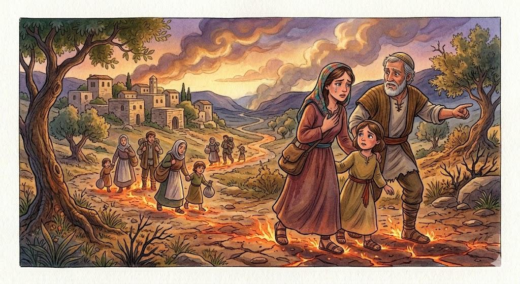 הַקַּרְקַע בּוֹעֶרֶת מִתַּחַת לְרַגְלָיו